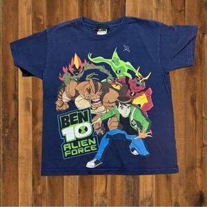 Ben 10 Alien Force Graphic T-Shirt – Kids Medium
